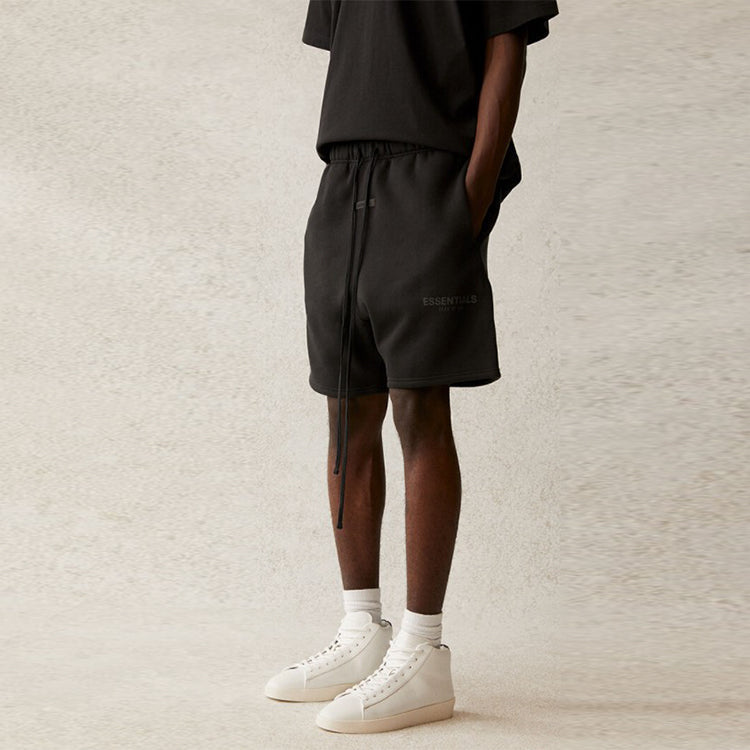 Image of Fear of God Essentials SS21 Sweatshort Stretch Limo FOG-SS21-565