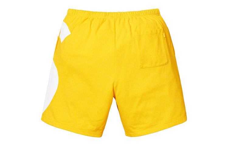 Image of Supreme SS19 S Logo Short Side S logo Shorts Unisex Yellow SUP-SS19-10384