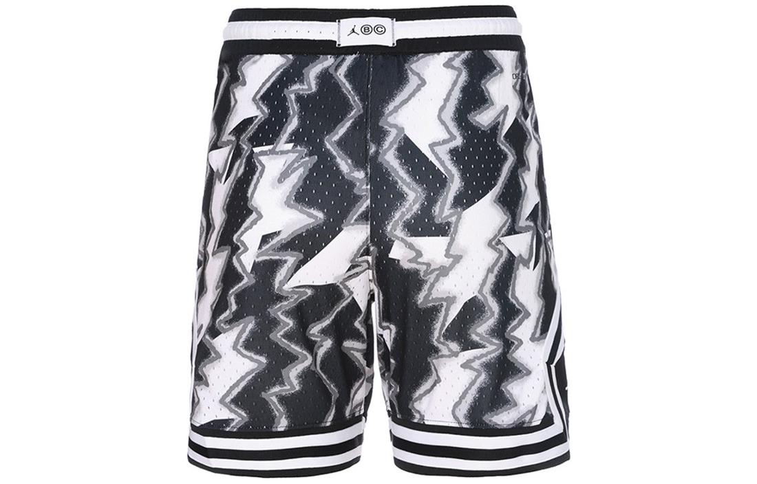 Image of Air Jordan Dri-FIT Sport Diamond Shorts 'Black White' DQ7335-100