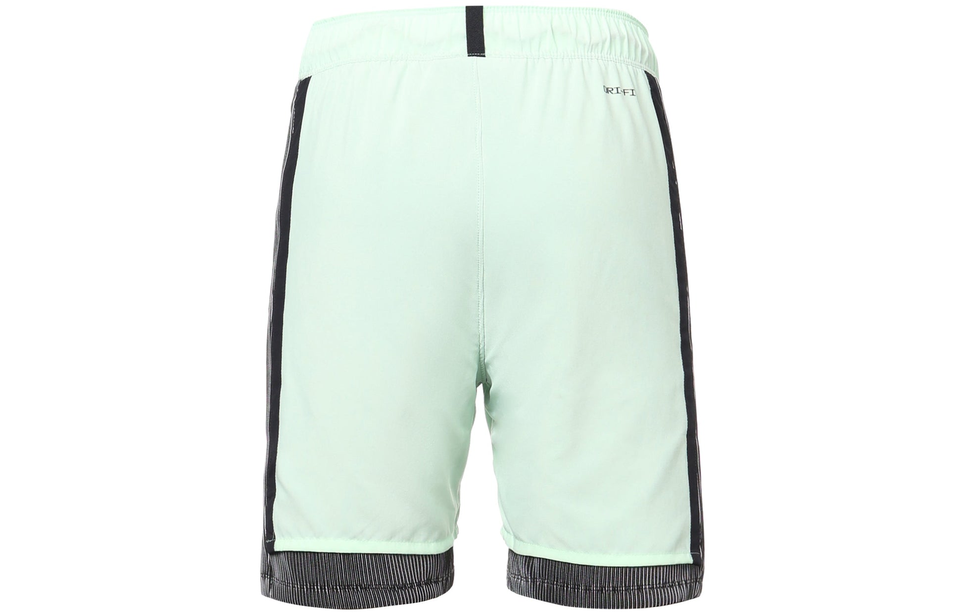 Men's Air Jordan Logo Micro Mark Lacing Colorblock Casual Shorts Mint Green DM18