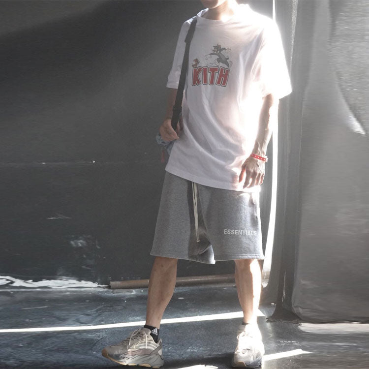 Image of Fear of God Essentials SS19 Shorts Grey FOG-SS19-1