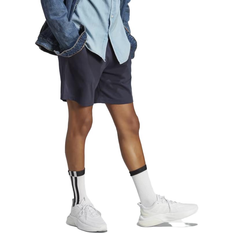 Image of Adidas Essentials LOGO Shorts 'Navy' IC9376