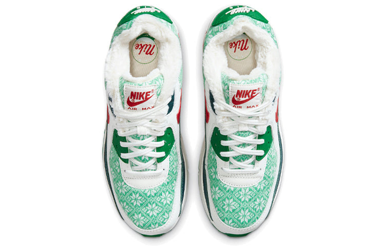Image of (GS) Nike Air Max 90 'Christmas Sweater' DC1621-100