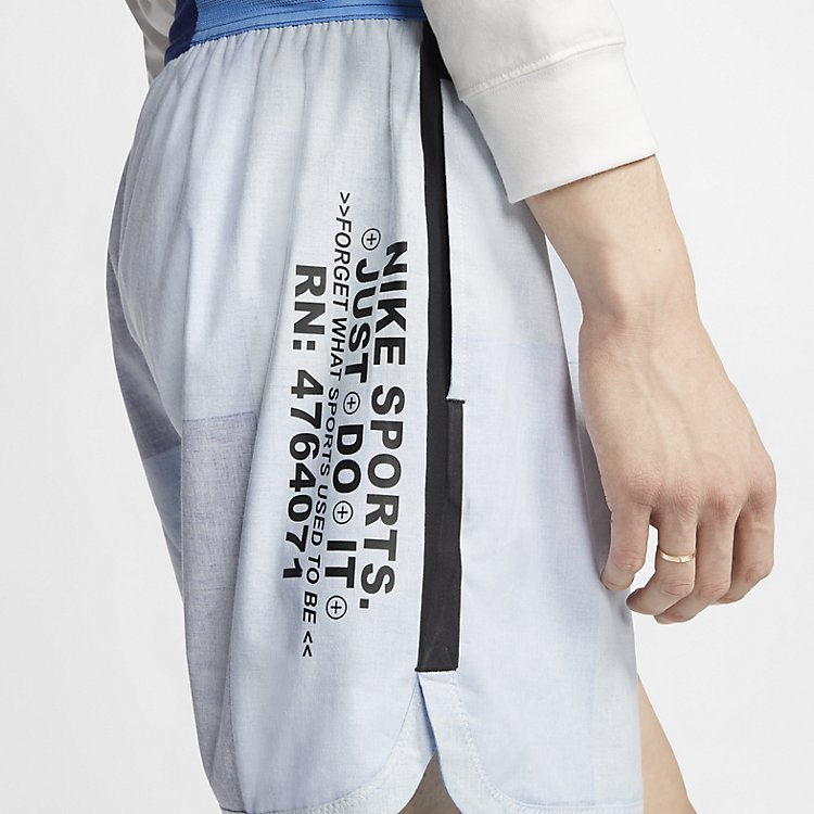 Image of Nike NSW Sportwear Shorts 'White Blue' CJ5075-455