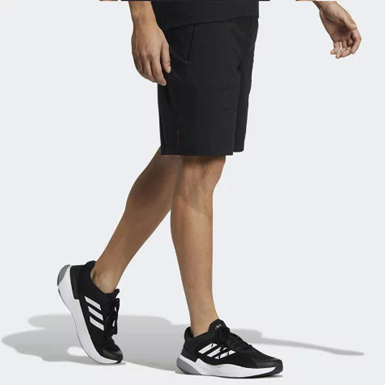 Image of Men's adidas Mh Bp3 Wvsht Athleisure Casual Sports Solid Color Logo Shorts Black