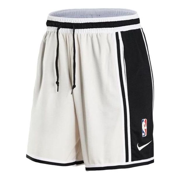 Image of Nike NBA LA Lakers Logo Basketball Shorts 'White Black' DR2077-030