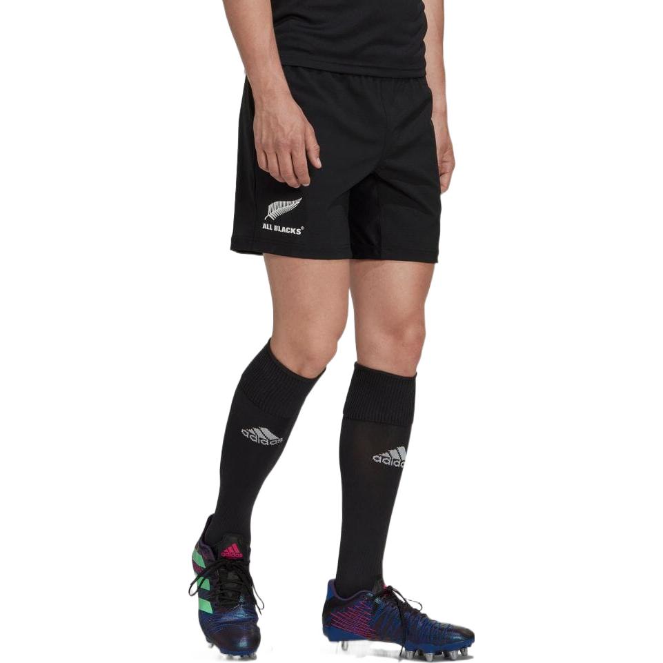 Image of Men's adidas Rugby Home Logo Shorts Black HG7303