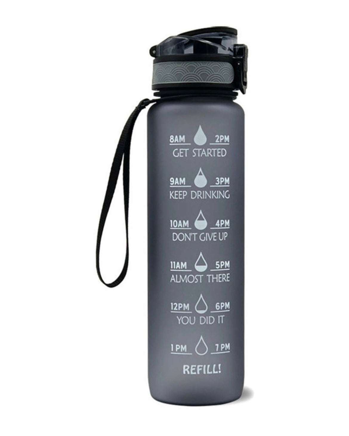 Water Bottle Time Marker BPA