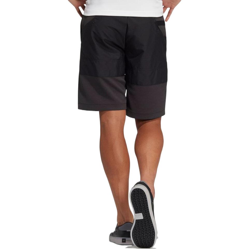 Image of adidas Splicing Knit Casual Shorts Black H64654