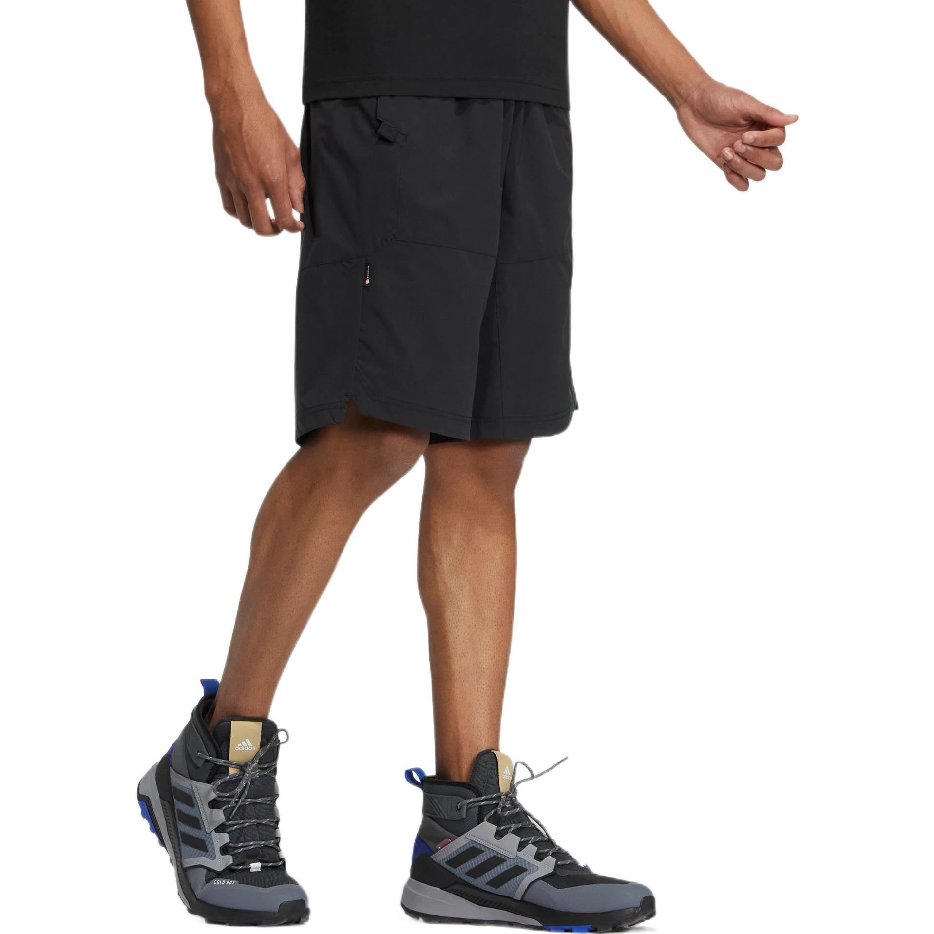 Image of Lockere Sportshorts für Herren von adidas in einfarbiger Ausführung Schwarz HI3034