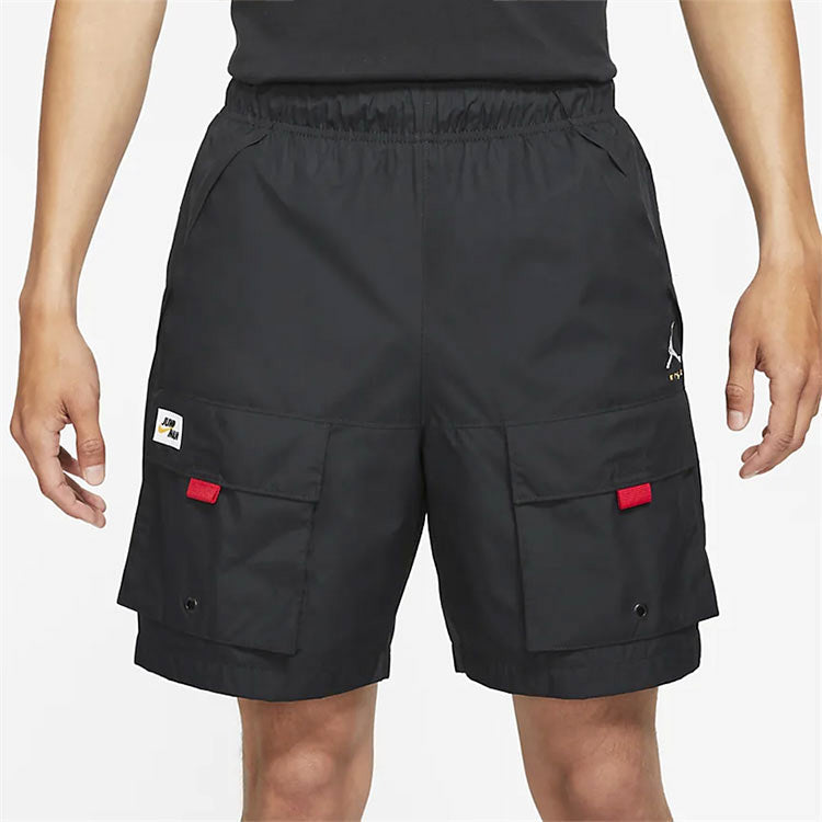 Air Jordan Jmpmn Wvn Short Casual Sports Breathable Woven Shorts Black DA7240-01