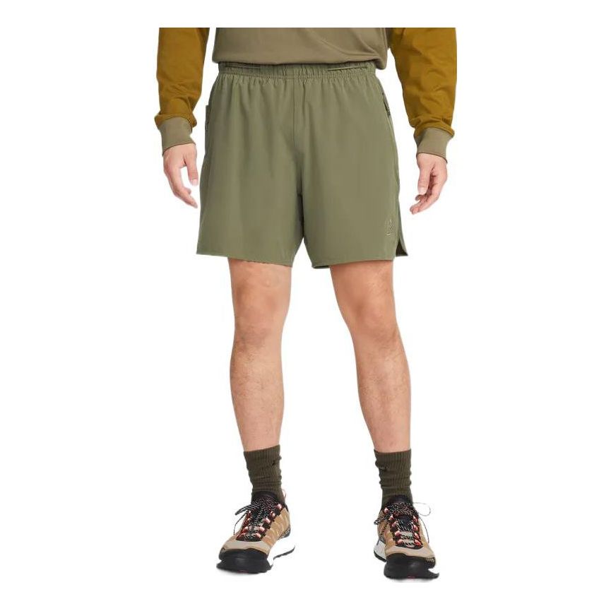 Image of Men's Nike ACG Dri-FIT New Sands Side Zipper Pocket Drawstring Sports Shorts Gre