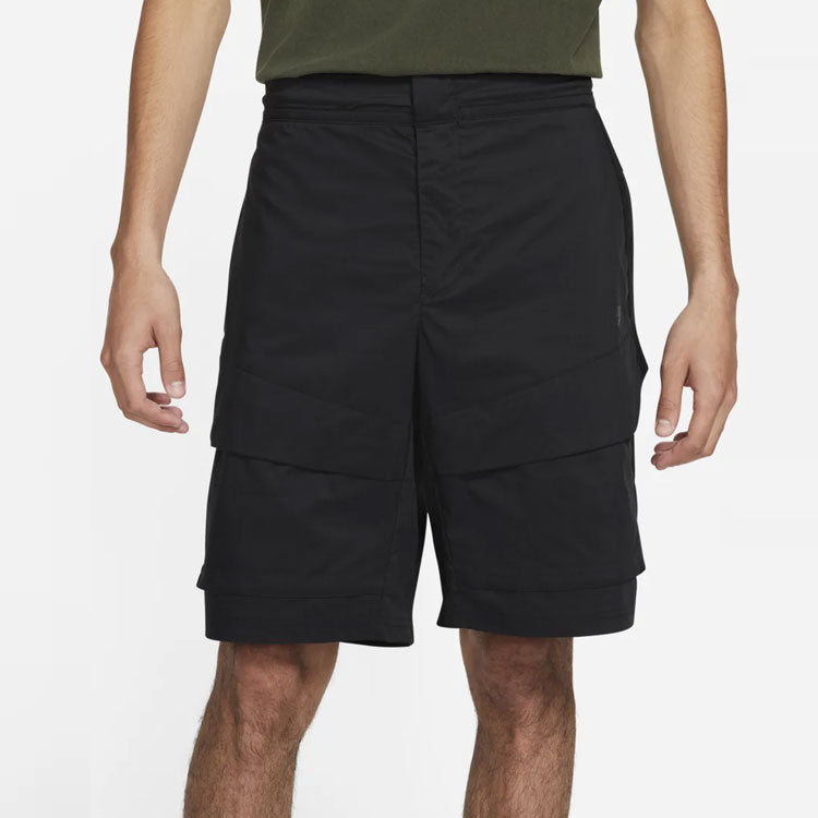 Nike Sportswear Tech Pack Big Pocket Solid Color Casual Shorts Black DD6588-010