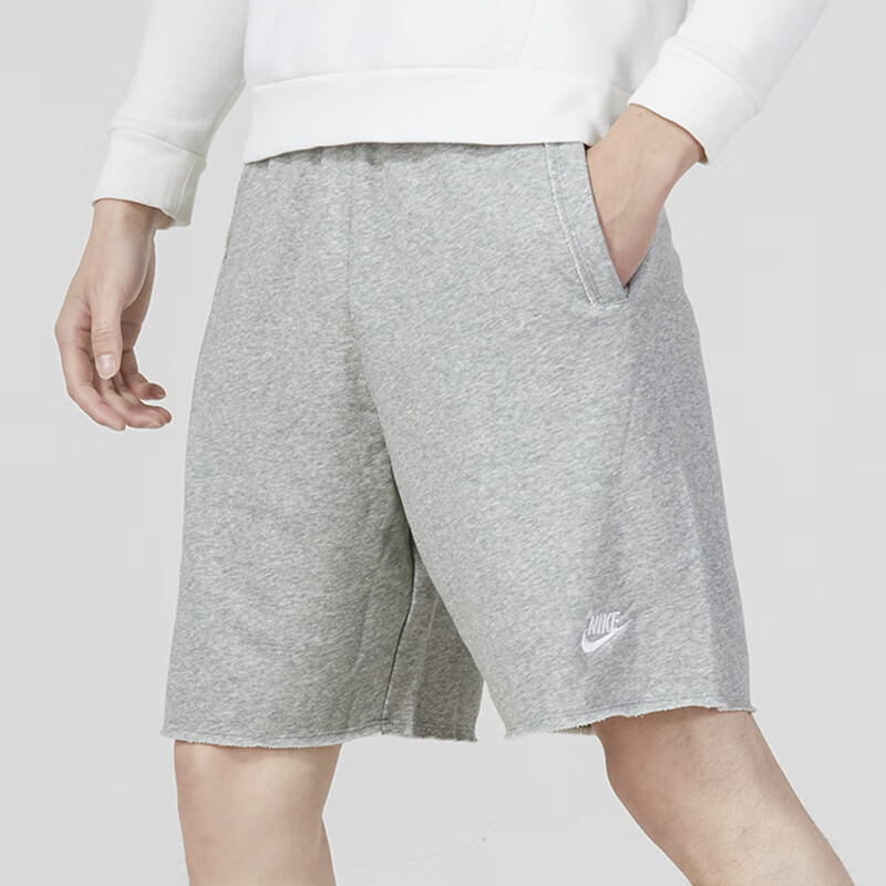 Image of Nike NSW Shorts 'gray white' DX0767-063