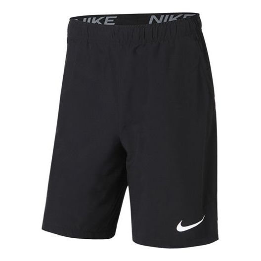 Image of Nike Dri-FIT Woven Training Shorts 'Black' DM6617-010