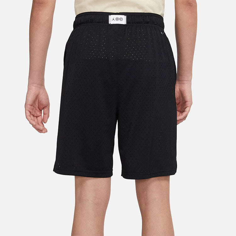Image of Men's Air Jordan Alphabet Logo Printing Sports Shorts Black DV5030-010