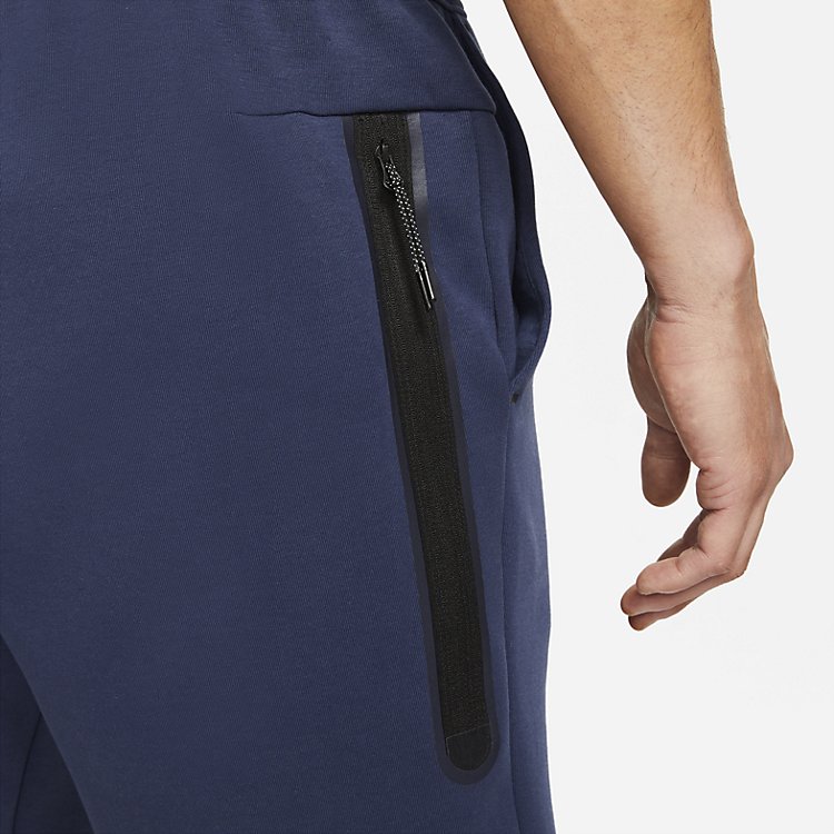 Image of Nike Tech Fleece Shorts 'Midnight Navy' CU4503-410