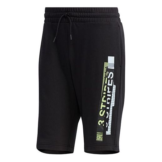 Image of adidas neo M Faves Short 1 Printing Shorts Black FP7299