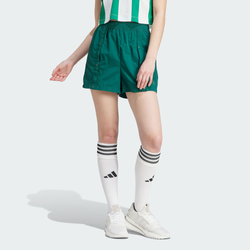 Image of (WMNS) adidas Tiro Snap-Button Shorts 'Green' IM5015