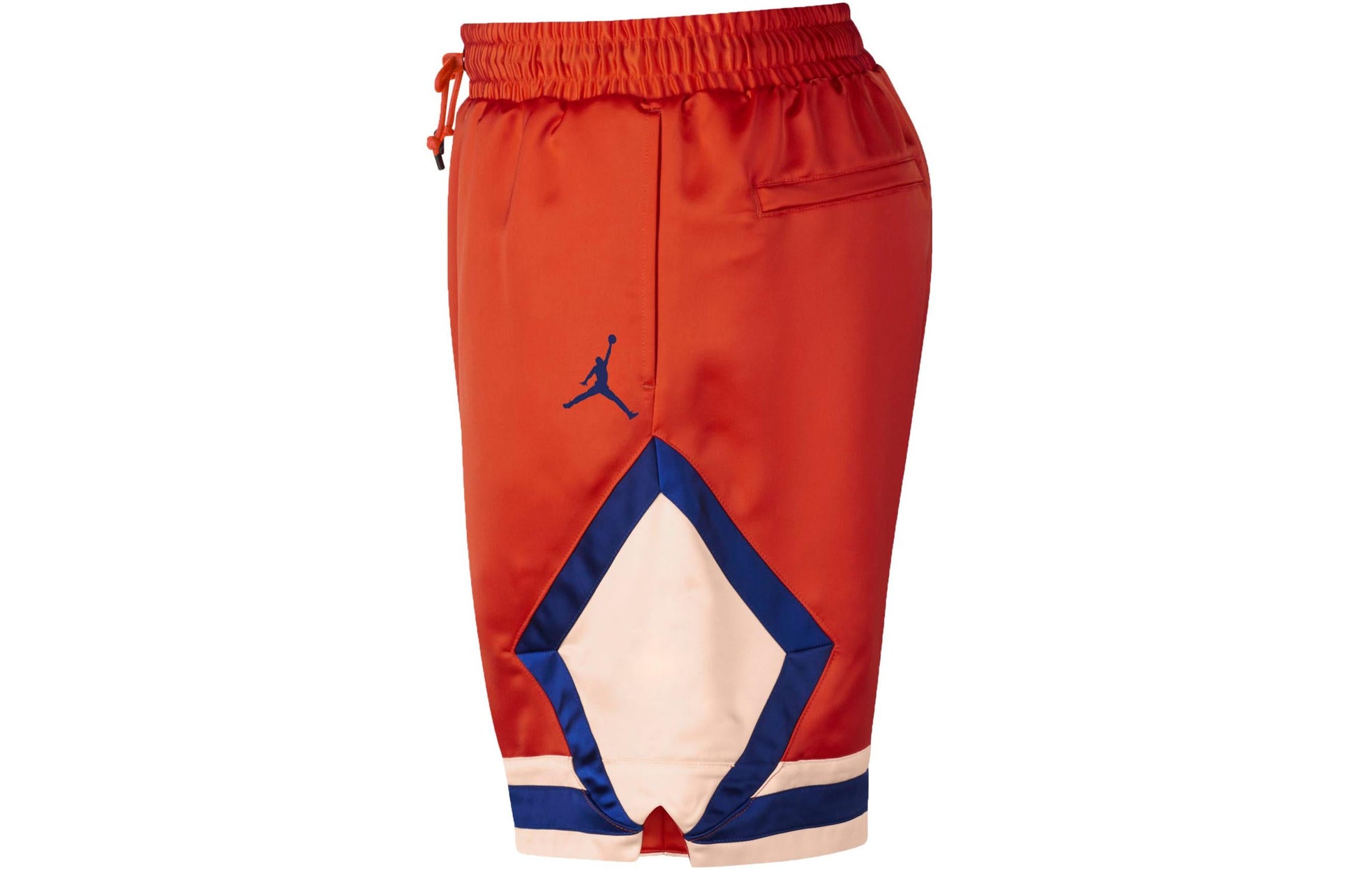 Men's Air Jordan Basketball Colorblock Logo Sports Shorts Red AO2820-891