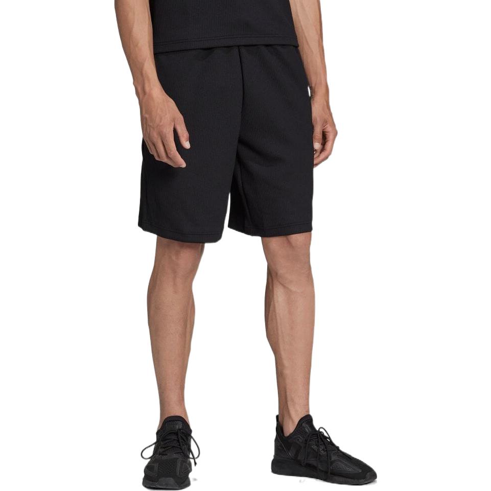 Men's adidas Solid Color Straight Shorts Black HC4616