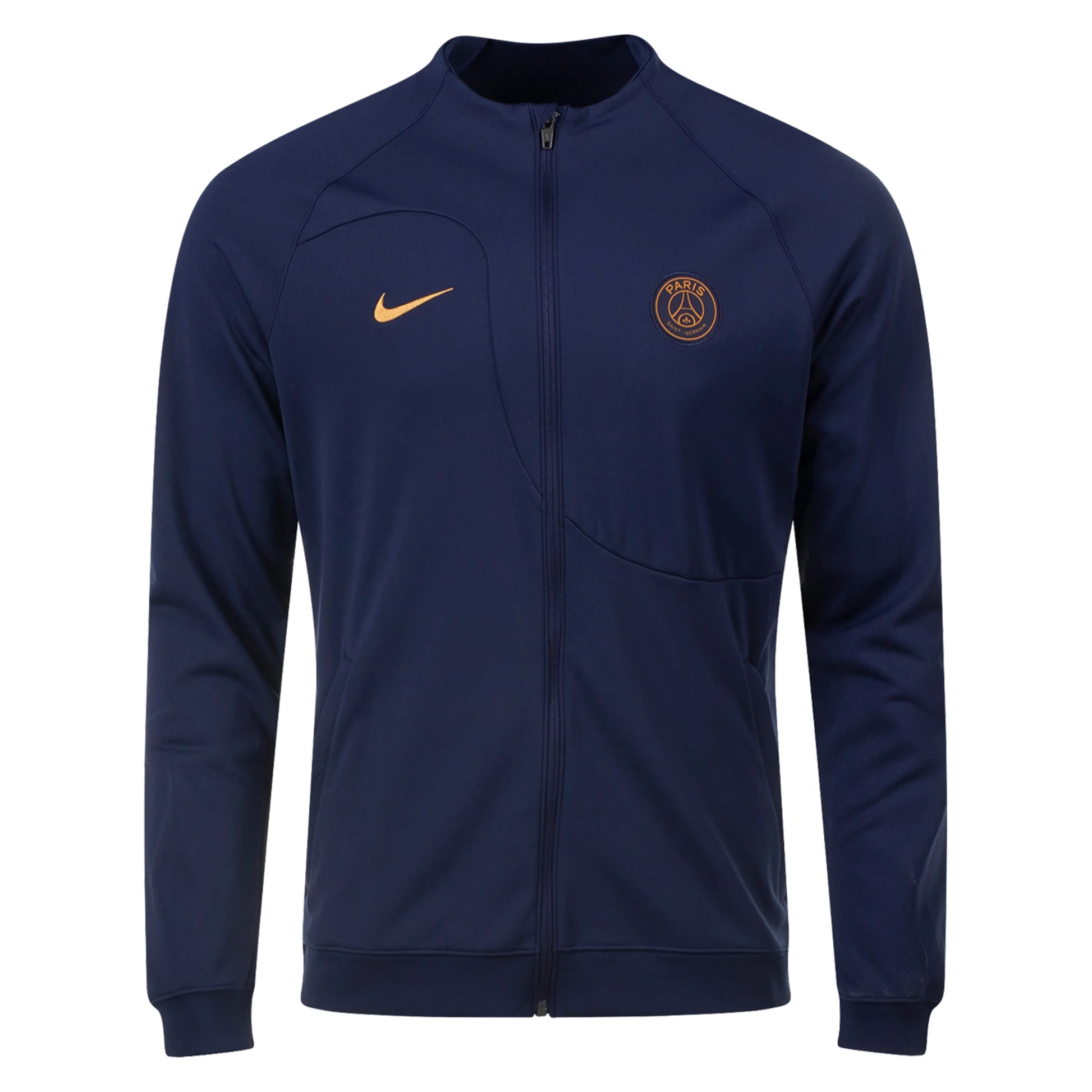 Nike Paris Saint-Germain Academy Pro Anthem Jacket 23/24 (Blackened Blue/Gold Su