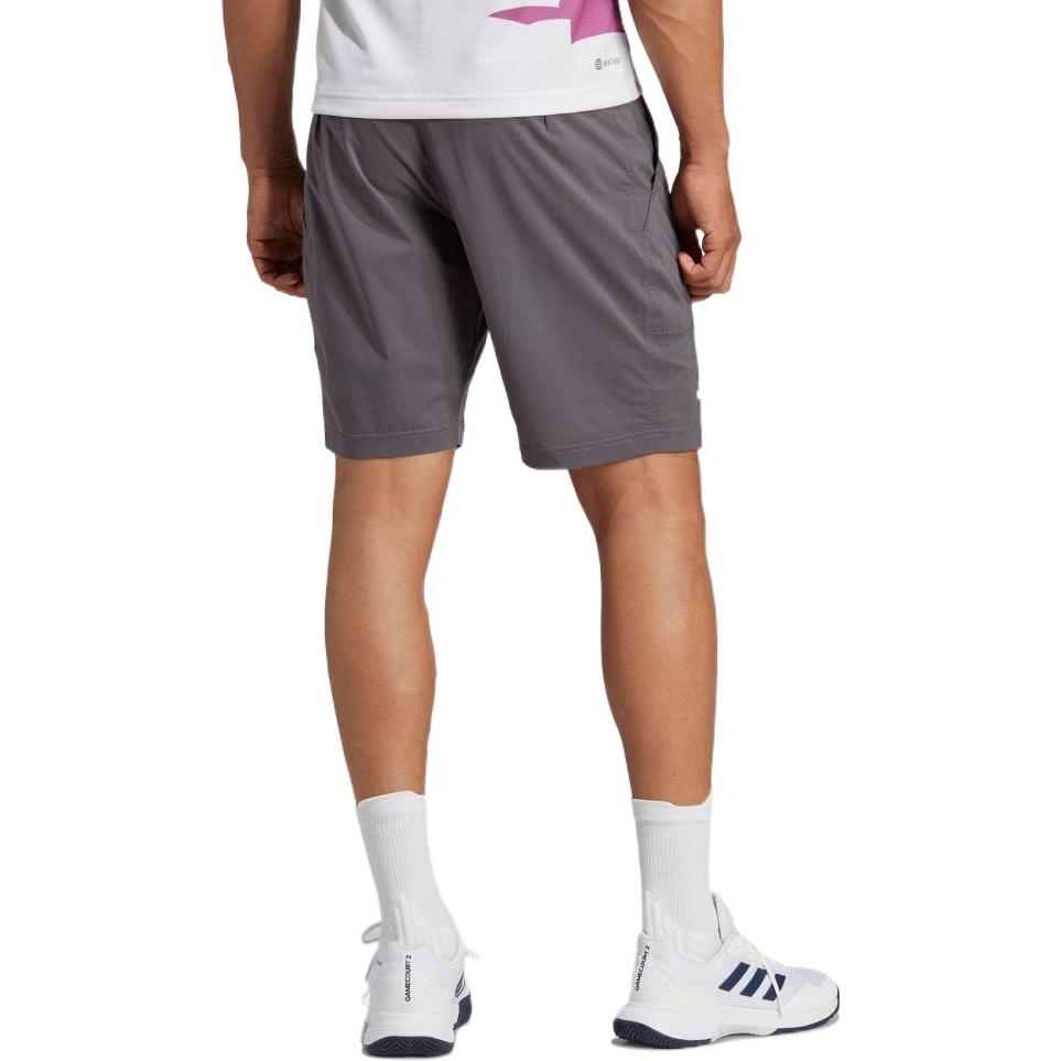 Image of Men's adidas Logo Printing Loose Sports Shorts Gray HY8722
