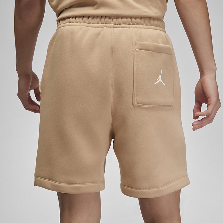 Image of Air Jordan FLIGHT MVP Fleece Shorts 'HEMP' FB7024-200