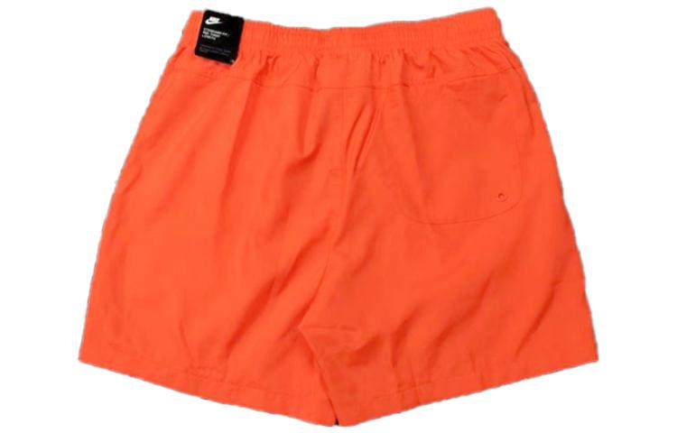 Image of Nike Sportswear Woven Shorts 'Orange' AR2383-842