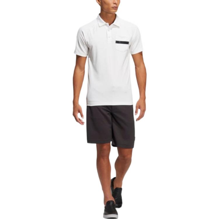 Image of adidas Splicing Knit Casual Shorts Black H64654