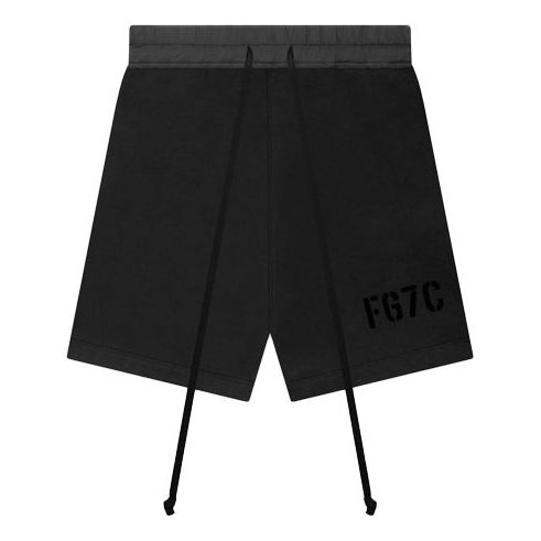 Image of Fear of God FG7C Sweatshort Black FG40-028FLC-001