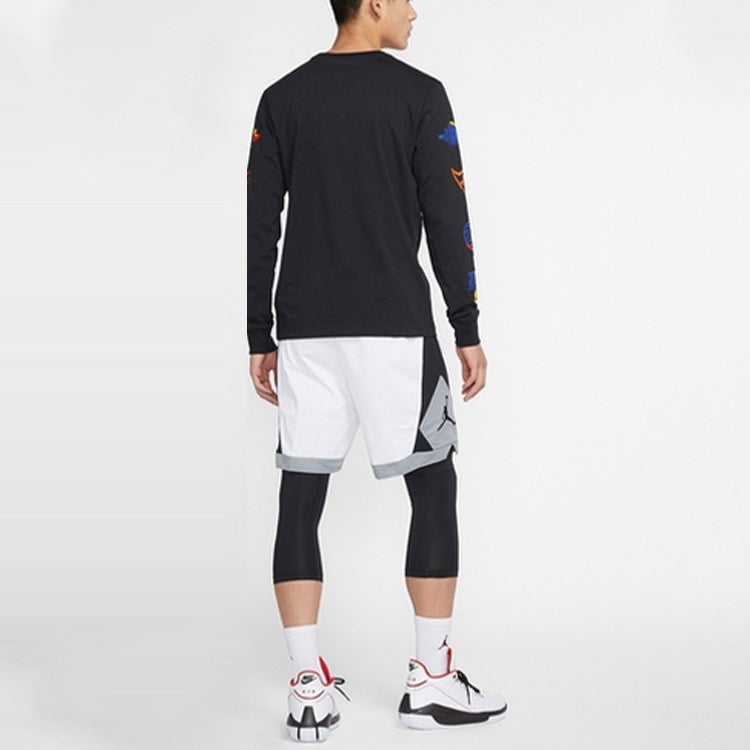 Image of Air Jordan Jumpman Diamond Shorts For Men White DA6792-100