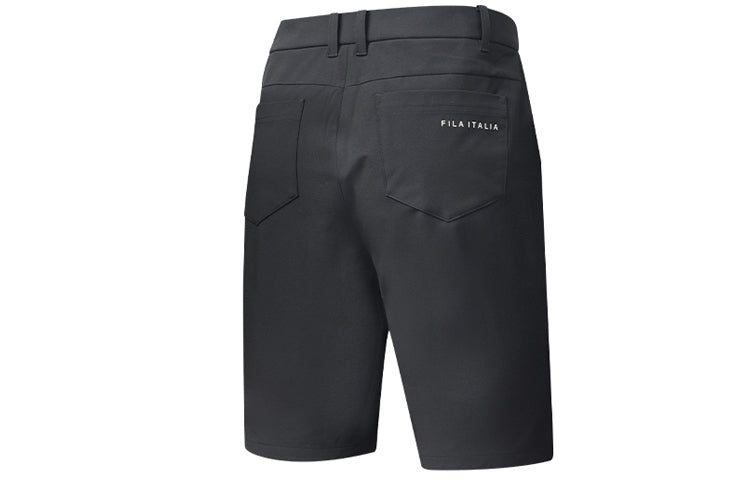 Image of FILA Athletics Logo Small Label Woven Sports Shorts Navy Blue A11M025361F-NV