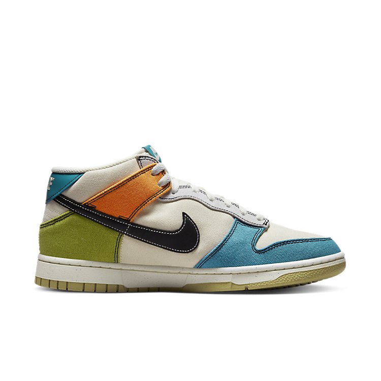Image of Nike Dunk Mid 'Pale Ivory Multi' DV0830-100