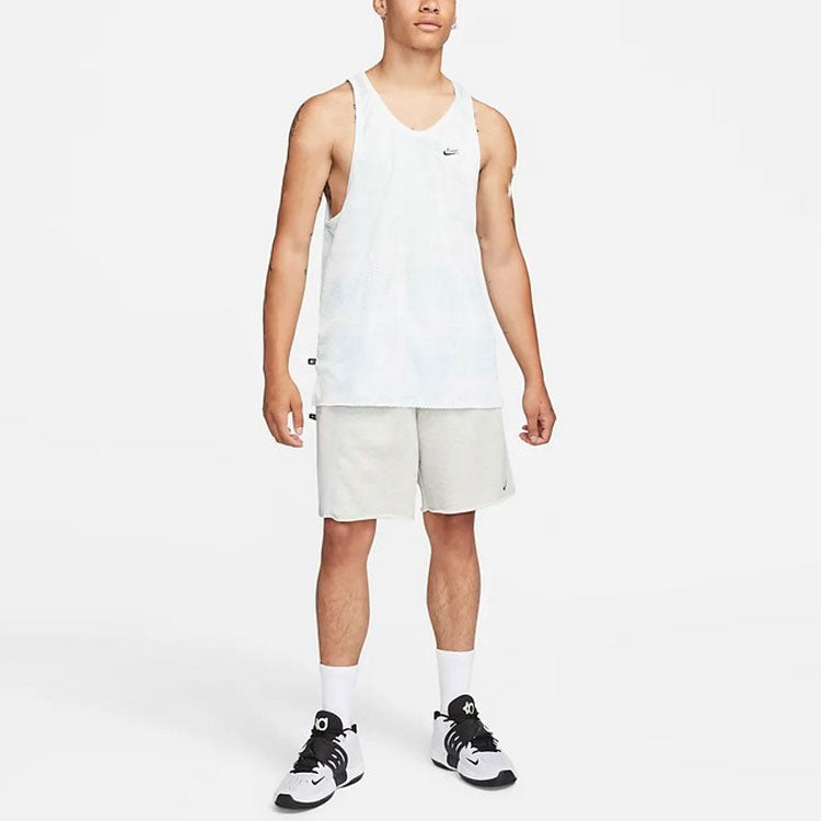 Nike Durant French Terry Breathable Sports Drawstring Solid Color Splicing Embro