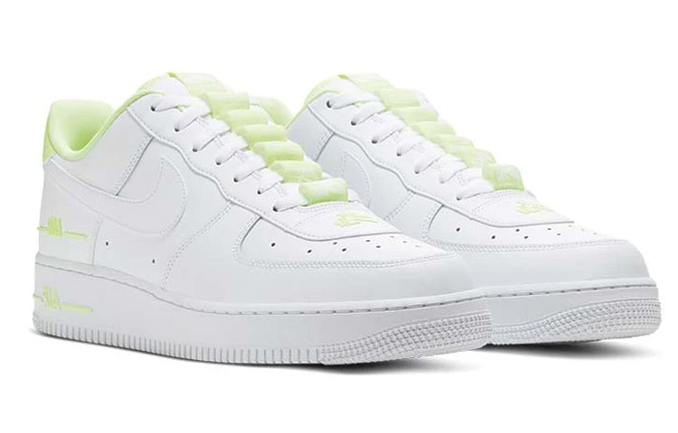 Image of Nike Air Force 1 '07 LV8 'Double Air Pack - White Barely Volt' CJ1379-101
