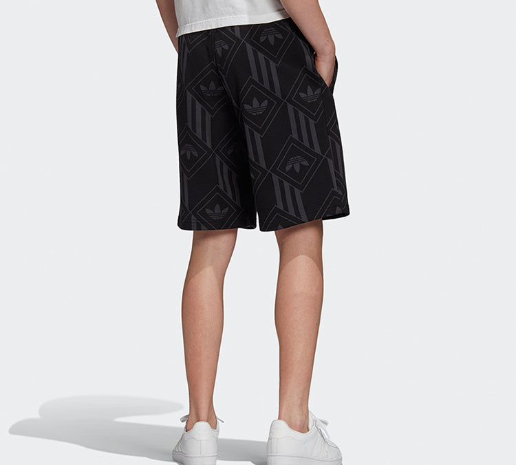 adidas originals Mono Short Tnl Printing Sports Shorts Black GD5842