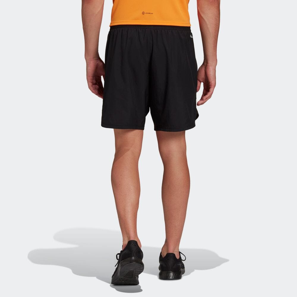 Men's adidas Casual Sports Breathable Logo Training Shorts Black HF7204
