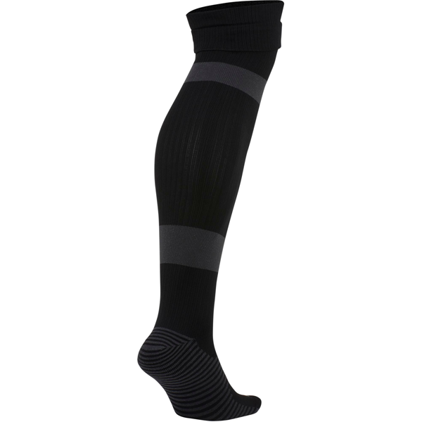 Image of Nike Matchfit Soccer Sock (Black/Grey)