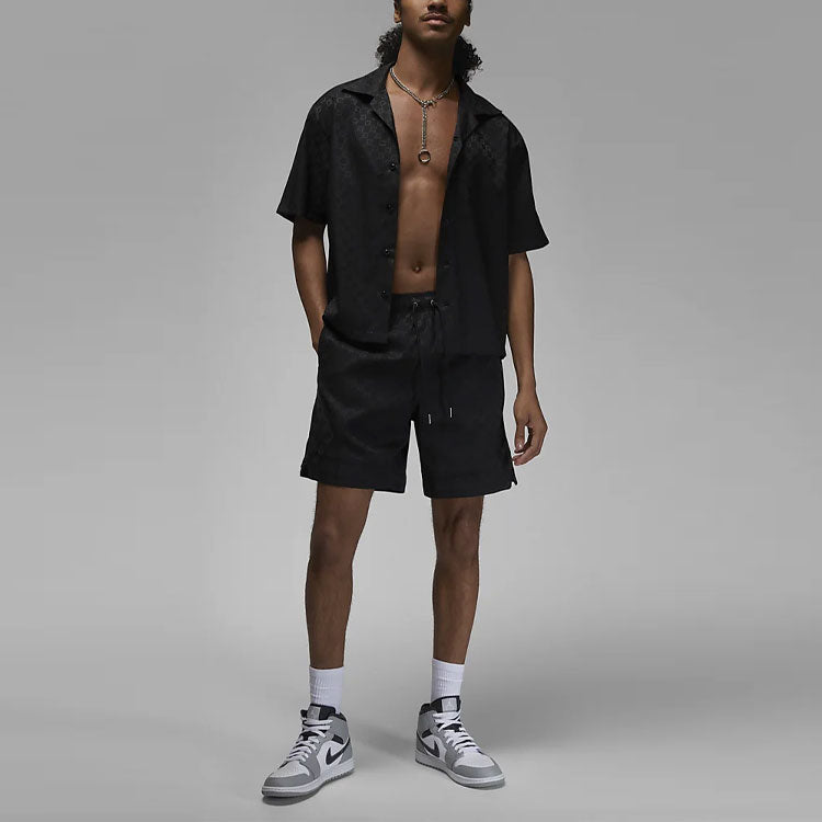 Image of Air Jordan Essentials Diamond Shorts 'Black' FN0769-010