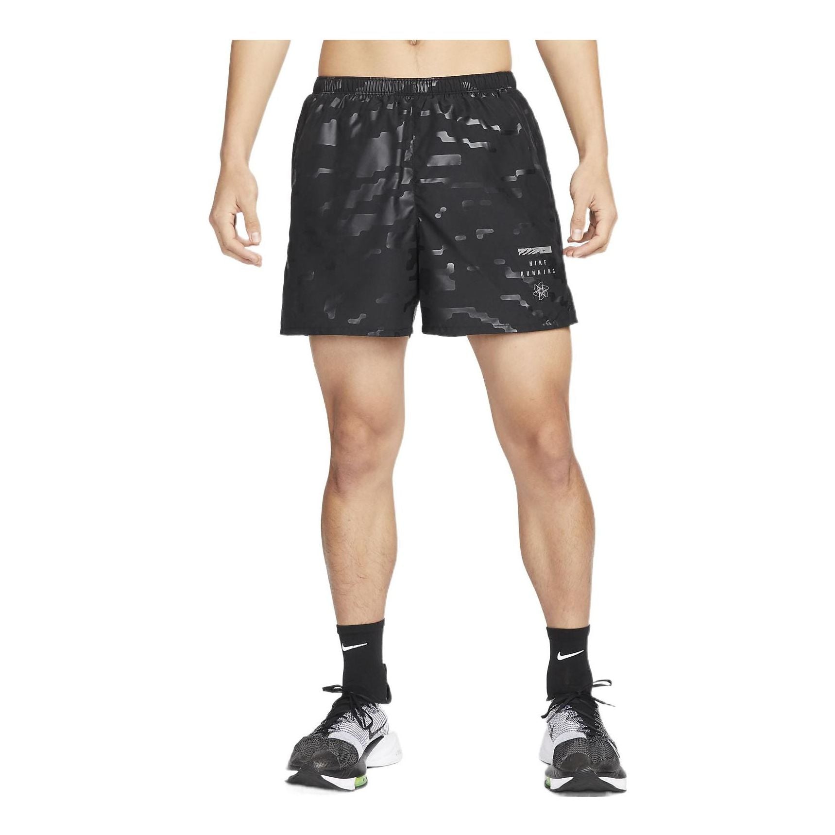 Image of Men's Nike Casual Printing Black Straight Shorts DM4710-010