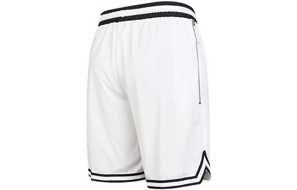 Image of Nike Dri-Fit DNA Logo Printing Stripe Drawstring Lacing Sports Shorts White DH71