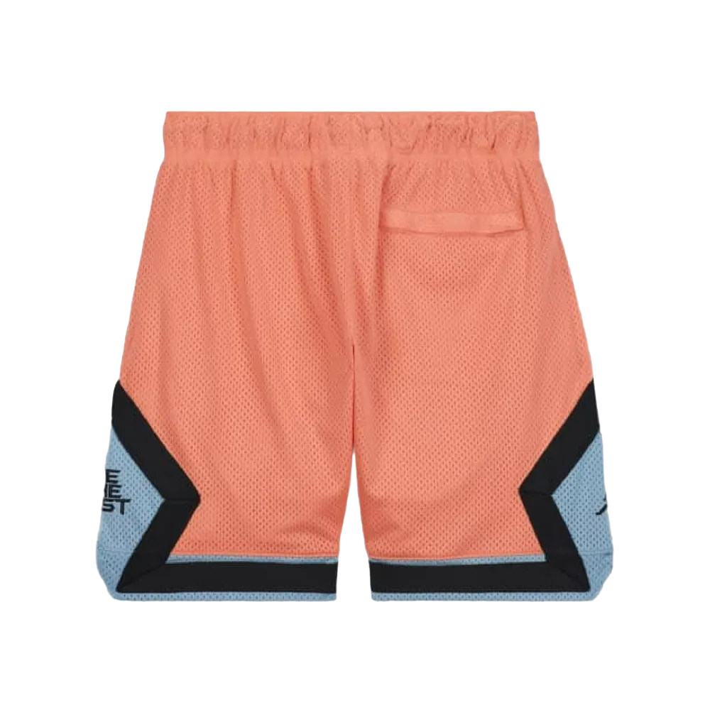 Air Jordan x DJ Khaled Logo Shorts 'Crimson Bliss Leche Blue Black' DV7492-693