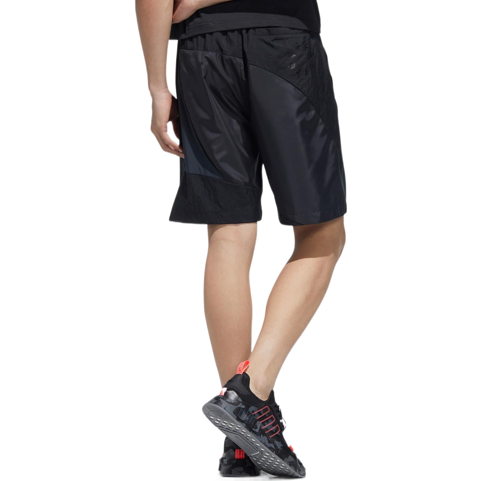 adidas originals Bold Shorts Solid Color Breathable Sports Black HH9442