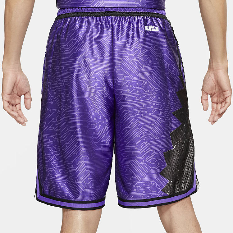 Nike x Space Jam:A New Legacy LeBron Basketball Shorts 'Purple' DJ3876-560