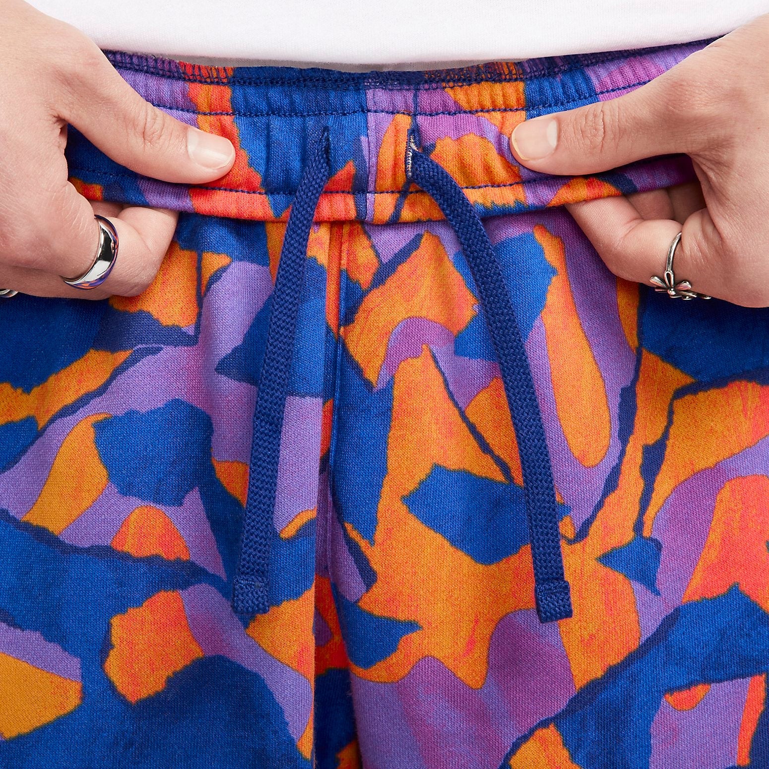 Nike Club Fleece French Terry Shorts 'Vivid Purple Deep Royal Blue' DX0804-551