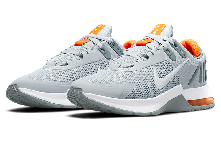 Image of Nike Air Max Alpha Trainer 4 'Wolf Grey Total Orange' CW3396-007