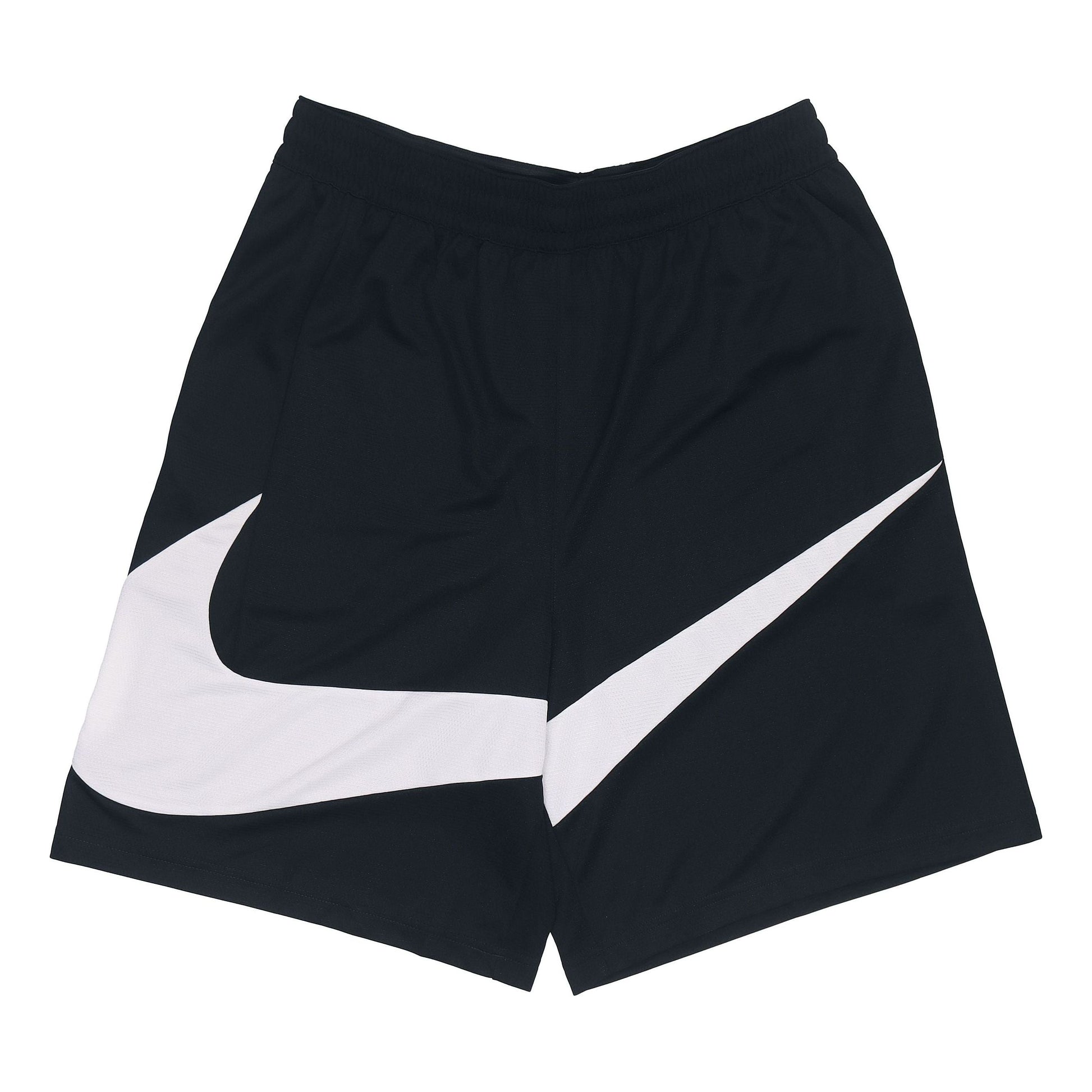Men's Nike Colorblock Large Logo Printing Casual Shorts Black DQ1169-010