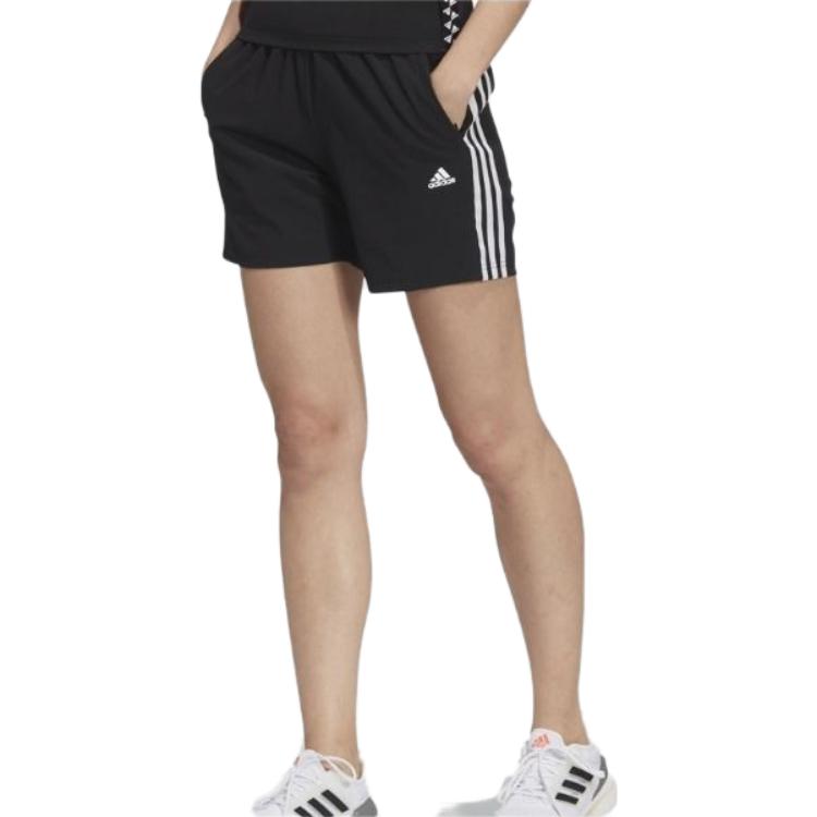 Image of (WMNS) Adidas SE 3ST 1/2 Sport-Lauf-Freizeitshorts ‚Schwarz‘ HC2436