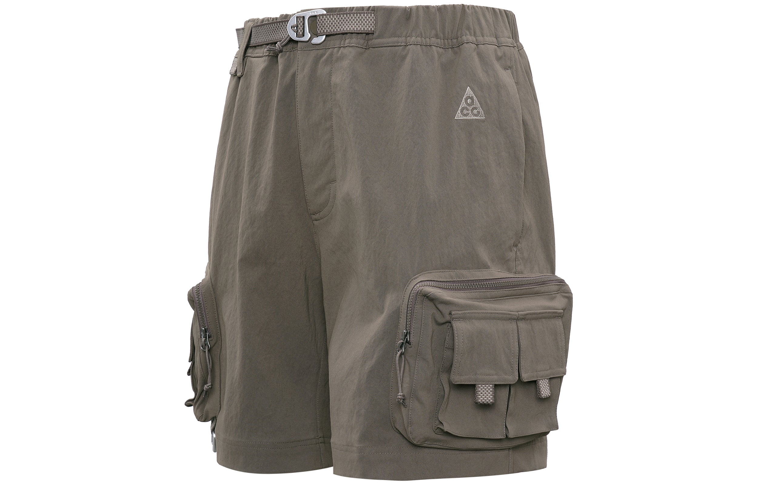 Image of Nike ACG Solid Color Sports Cargo Shorts Asia Edition Gray DH8348-004